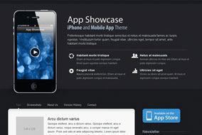 App Showcase website template