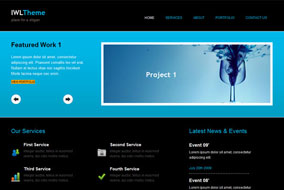 IWL website template