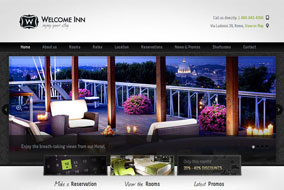 Welcome Inn website template