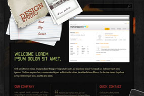 Design Studio website template