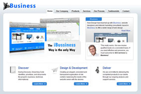 iBusiness website template