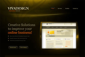 Vivadesign website template